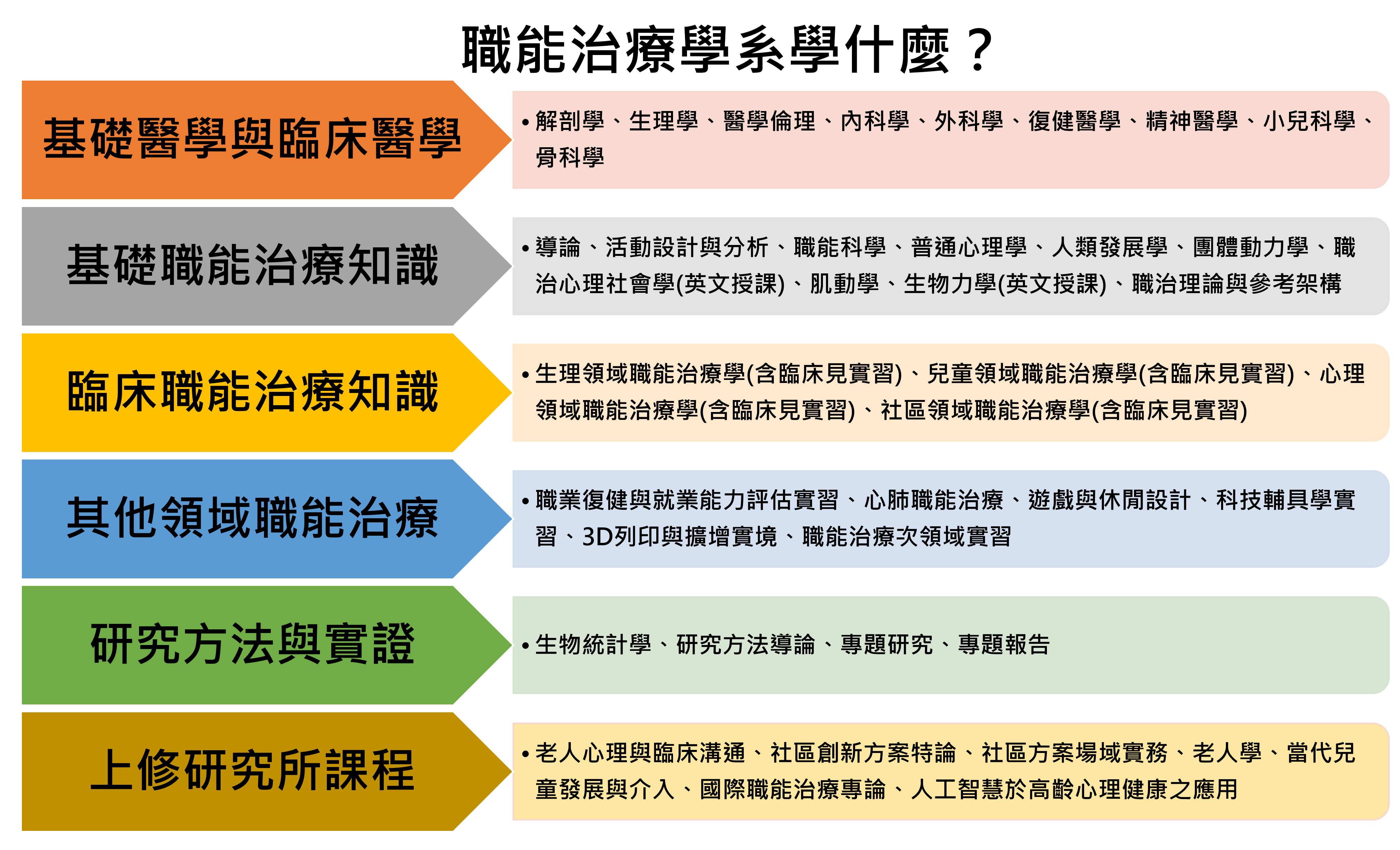 職能治療學系學什麼